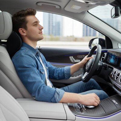 Appui tete voiture